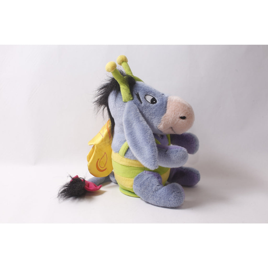 Disney Store Eeyore Butterfly Plush Interactive Bean Bag ~ 260718-DISH M-17-04