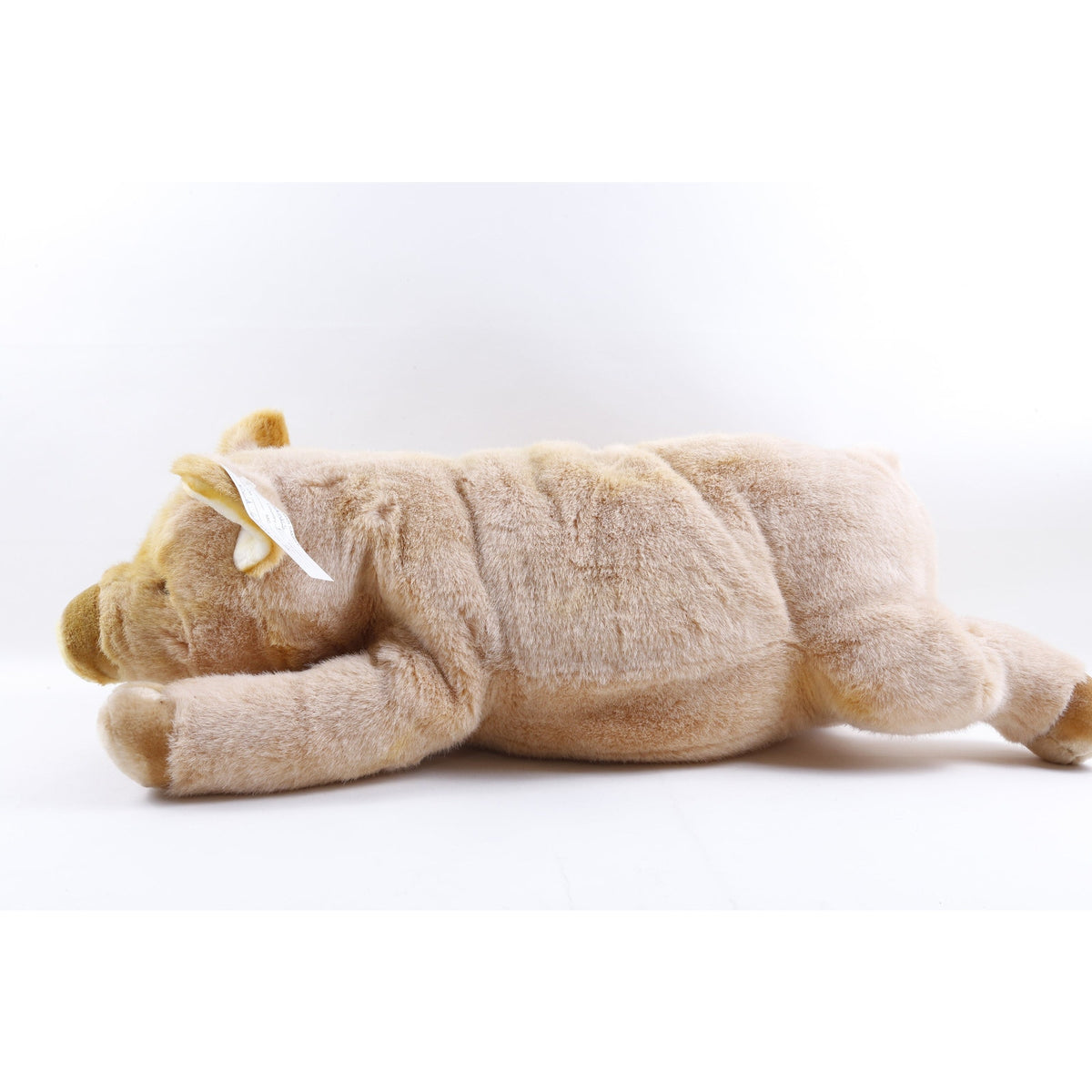 XL Pig Kamar Rare Prototype Sample Shanks Pig 1988 Soft Plush Toy Beige Stuffed  ~ 938