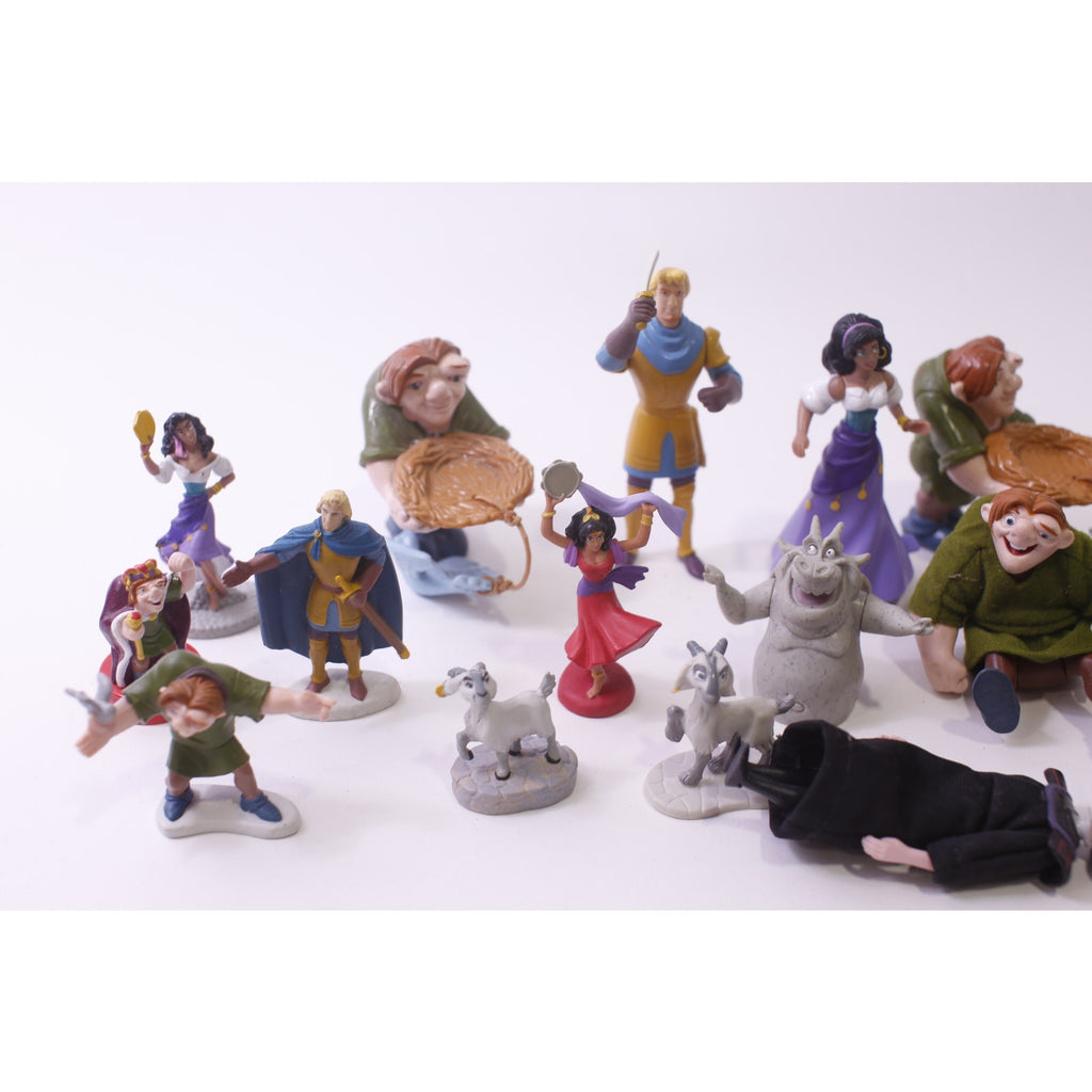 Disney, The Hunchback of Notre Dame, Small, PVC Figure, Lot, Vintage, Movie, Toy, ~ 251222-WH 871