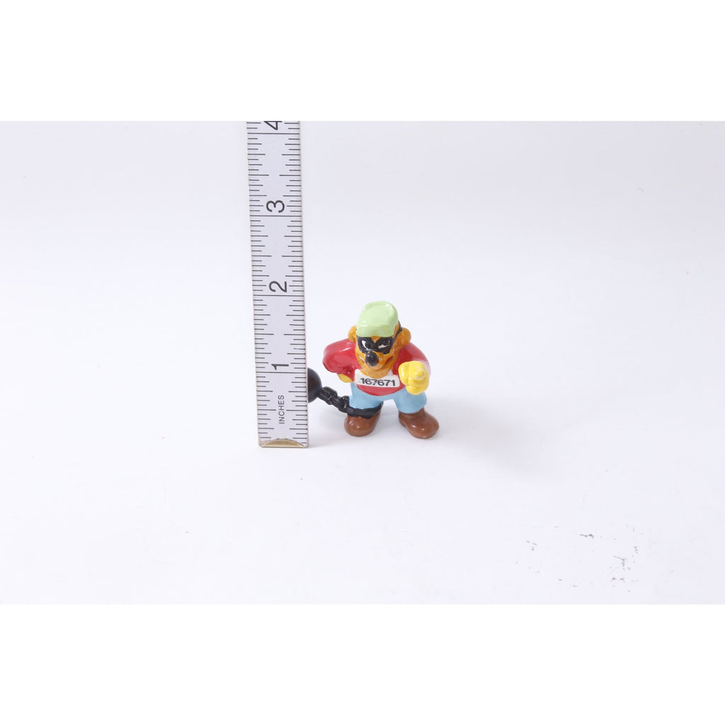 Bully Disney, Duck Tales Remastered, Bouncer Beagle, PVC Figure, Toy, Miniature, 2", Character, Toy, Collectible, Vintage, ~20-01-118