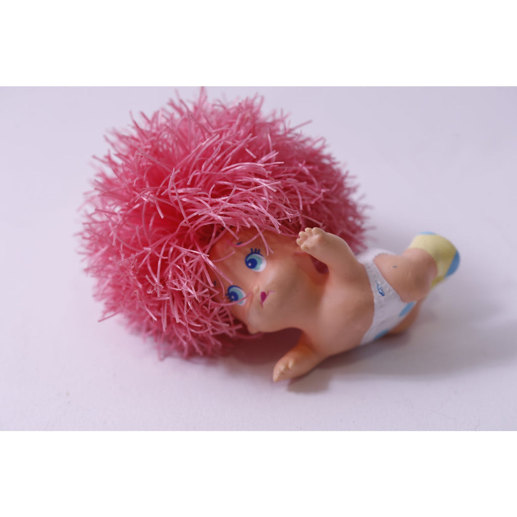 Koosh, Baby, Pink Hair, 1990s Small, Vintage, Doll, 250605-WH 296