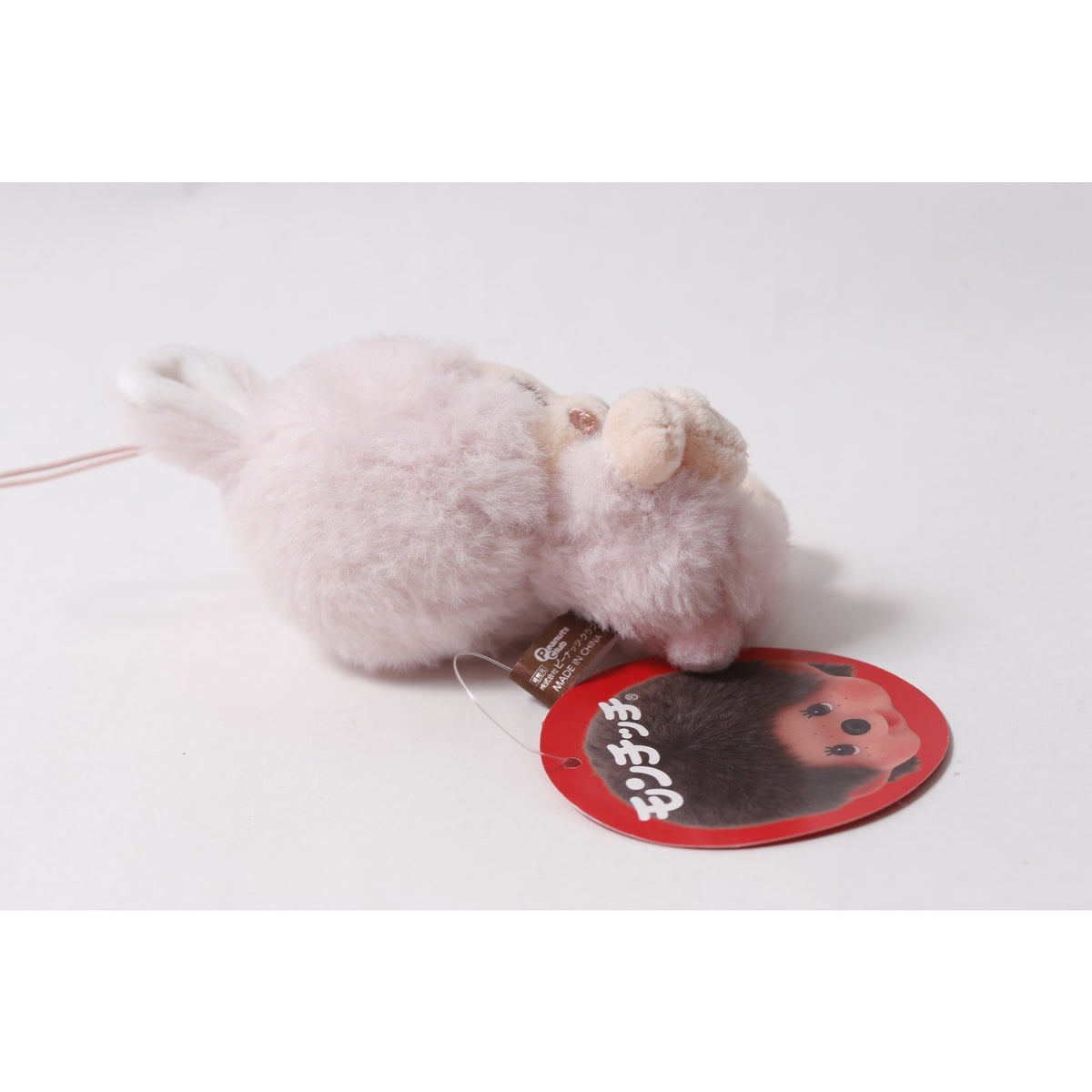 Sekiguchi Japan Monchhichi Chimutan Pink Plush Keychain w Tag ~ 260714-WH 1131