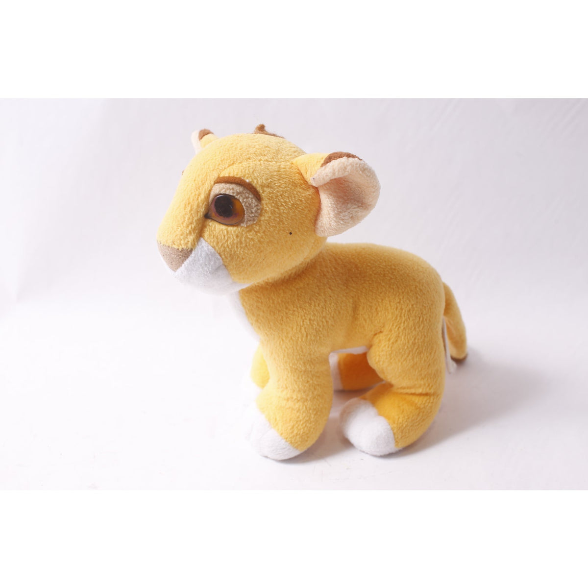 Disney The Lion King Simba Cub Plush 1993 Mattel Vintage Kissing Magnetic ~ 260427-WH M-05-07