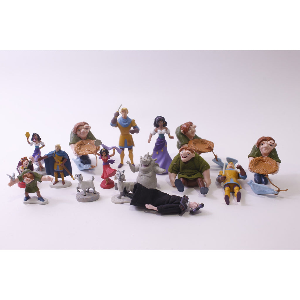 Disney, The Hunchback of Notre Dame, Small, PVC Figure, Lot, Vintage, Movie, Toy, ~ 251222-WH 871