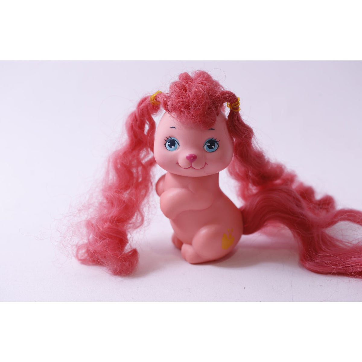 Mattel, Little Pretty, Sweet Stuff, Dog, Pink, Curly Hair Small, Vintage, Doll, 250617-WH 324