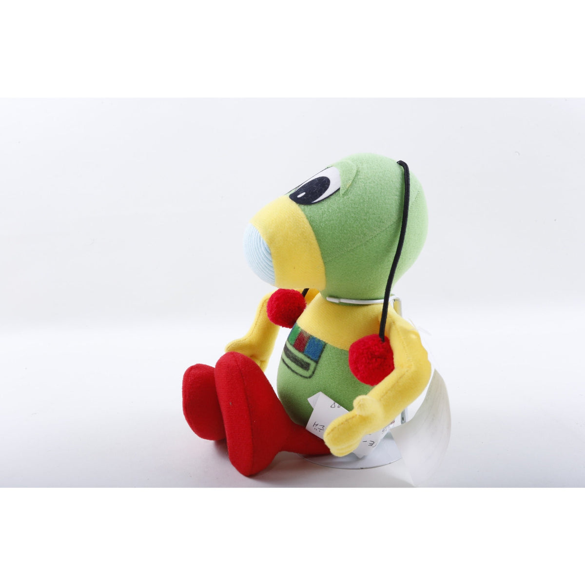 Kamar, Rare, Prototype, Sample,McNurd Bug B, Yellow Green, 1988, Soft, Plush, Doll, Stuffed Animal, Toy 20-05-166