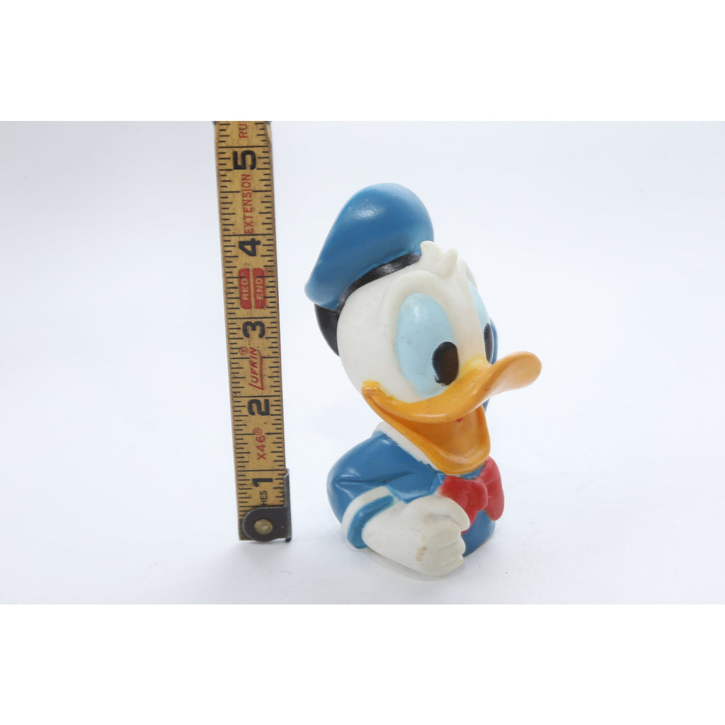 Disney, Donald Duck, Candy Dispenser Bust, 4 1/2", PVC Figure, Smiling, Cartoon Character, Vintage, Collectible, ~ 230204-AHL-1 1192