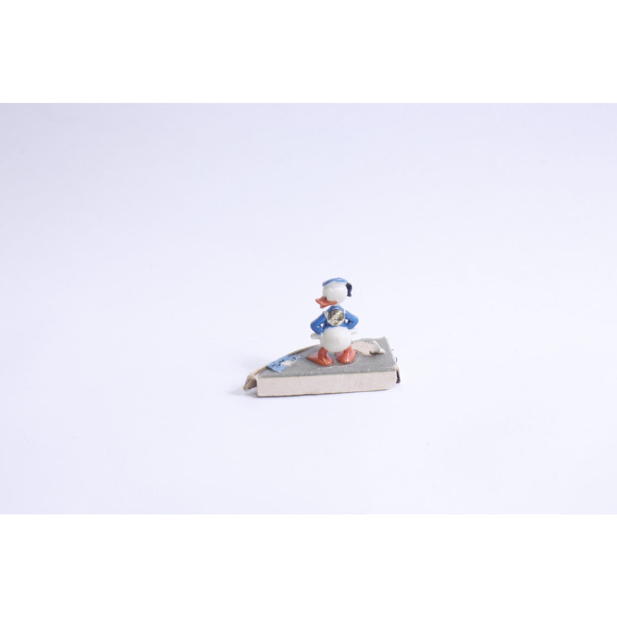 Disneykins, Donald Duck, PVC Figure, Marx, 1 1/2 inches, Toy, Hong Kong, Retro, Vintage, Collectible, ~ 240628-WH 220