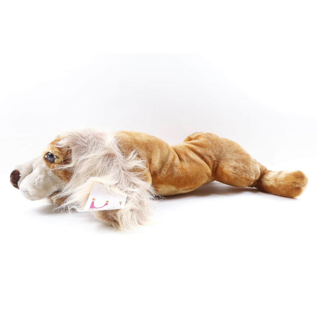 Large Dog Kamar, Rare, Prototype, Sample, OOAK, hand made, Duster, Style 6442, Orange White, Soft, Plush, Stuffed Animal M-01-09