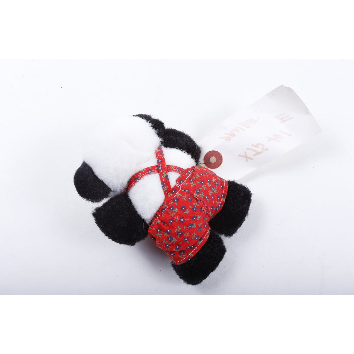 PK Kamar Rare Prototype Employee SampleCute Panda 1984 Red Pants Soft Plush Toy - 184