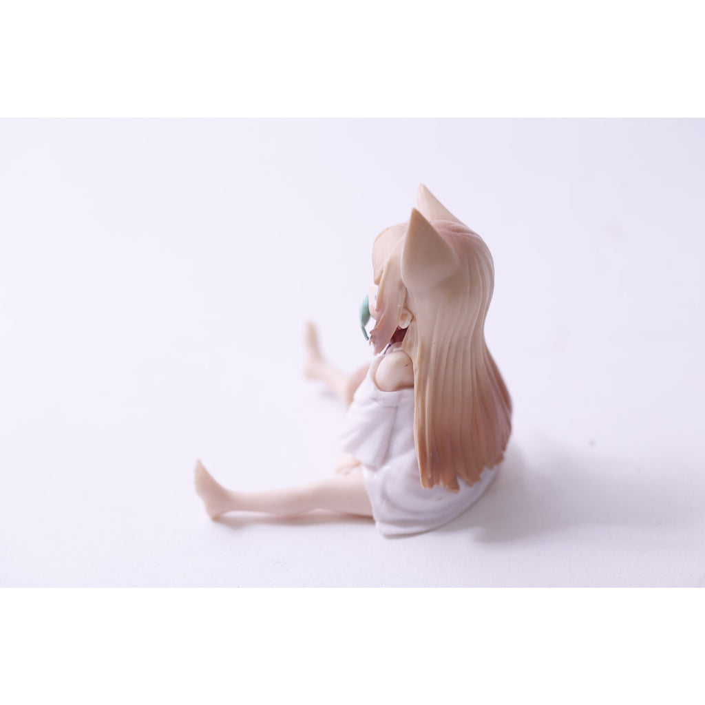 Uchi No Neko Ga, Onnanoko De Kawaii, Blind Box, My Cat Is A Kawaii, Girl, Girl, Sitting, Fish PVC Figure, Vintage, Toy, Collectible, , 250605-WH 214