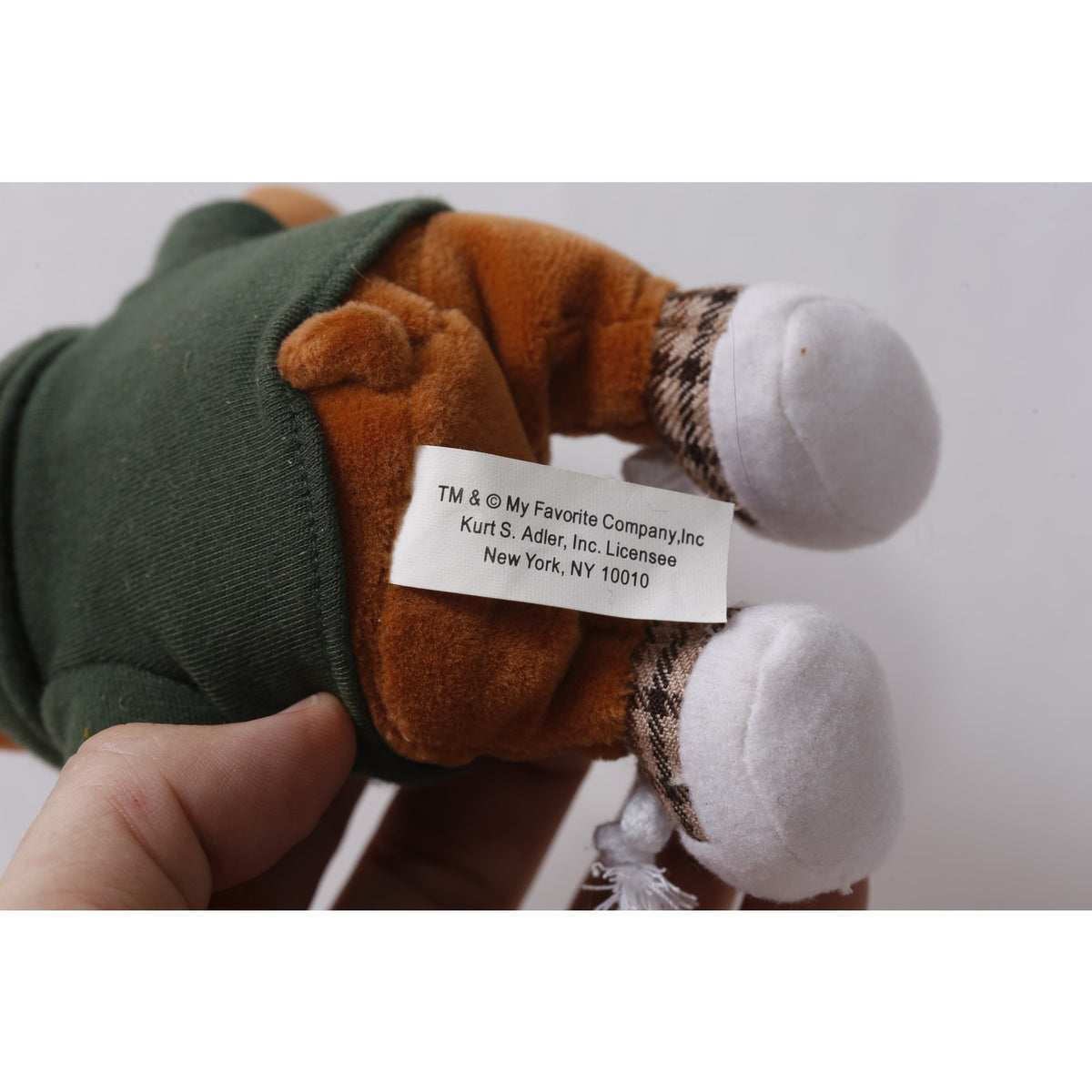 My Favorite Company Sid Bear Plush Golfer Hanging Ornament ~ 260718-SM 1329