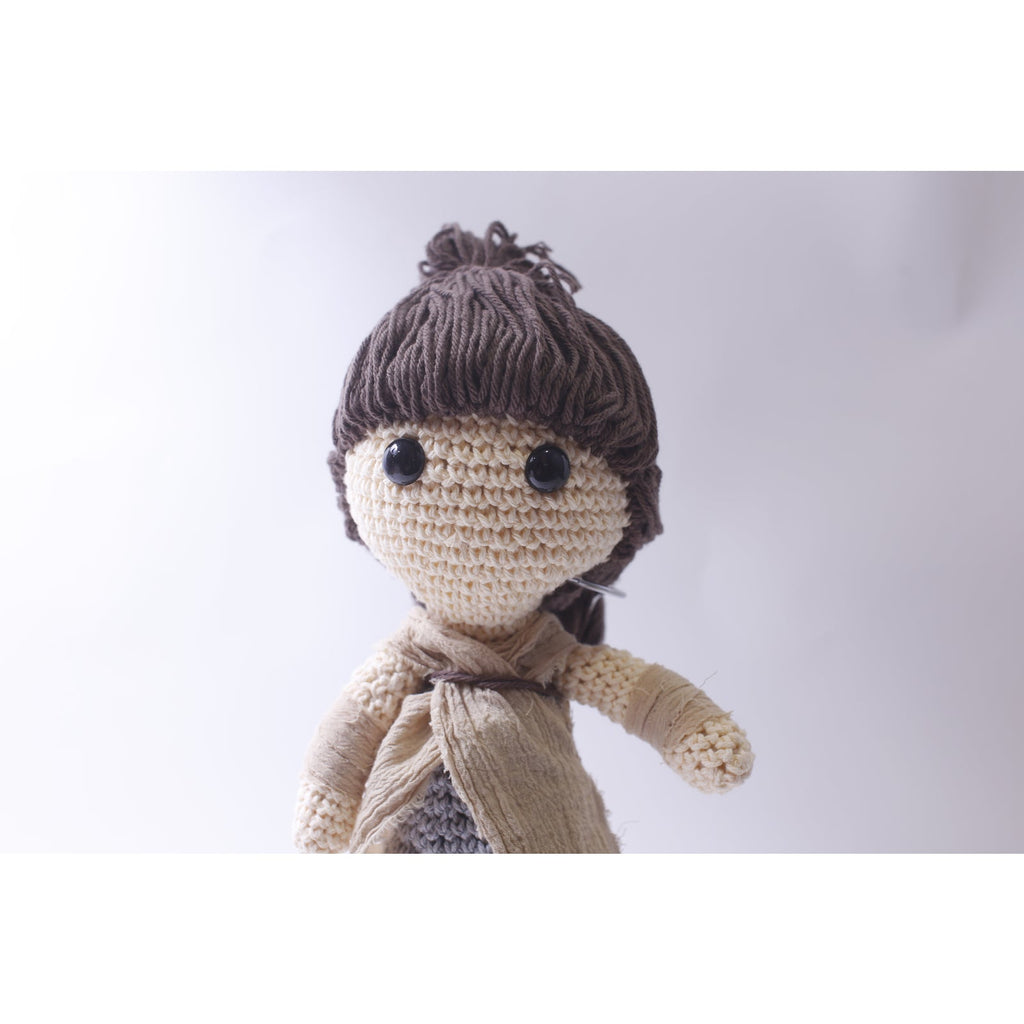Star Wars, Rey, Soft Doll, Amigurumi, Hand Made, Crochet, Hand Crafted, Decorative, Collectible, ~ 250507-WH 244