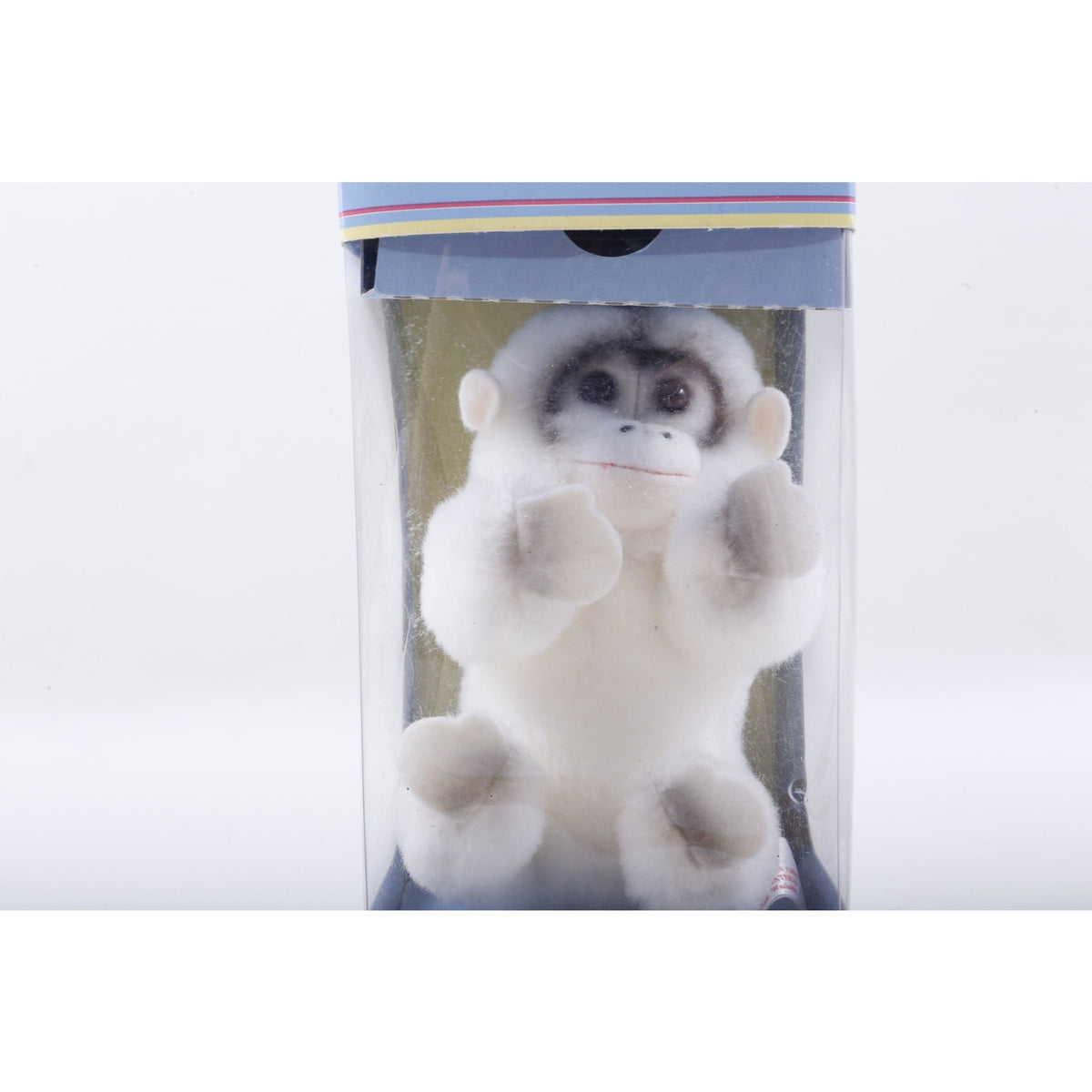 Kamar, Rare, Employee Sample, Kicks, White, Monkey, 1985, Soft, Plush, Doll, Stuffed Animal, Toy, Vintage, ~ 237