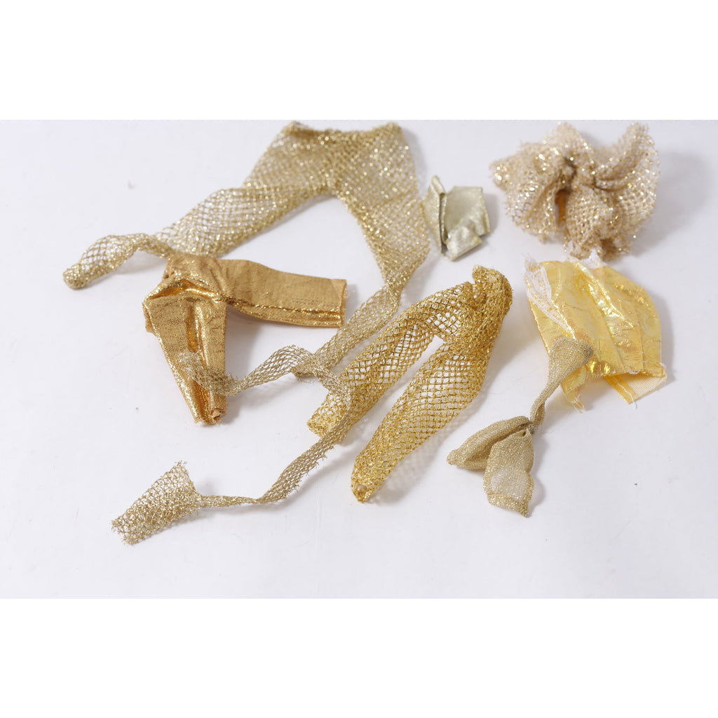 Barbie Gold Clothes Set Vintage Doll Fashion Various Outfit Lot ~ 260730-WH 511