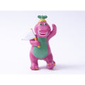 Barney, Purple Dinosaur, 2 1/2", PVC Figure, 1993, Lyons Group, Go Flag, Fantasy Animal, Toy, Vintage, Collectible, ~ 20-01-597