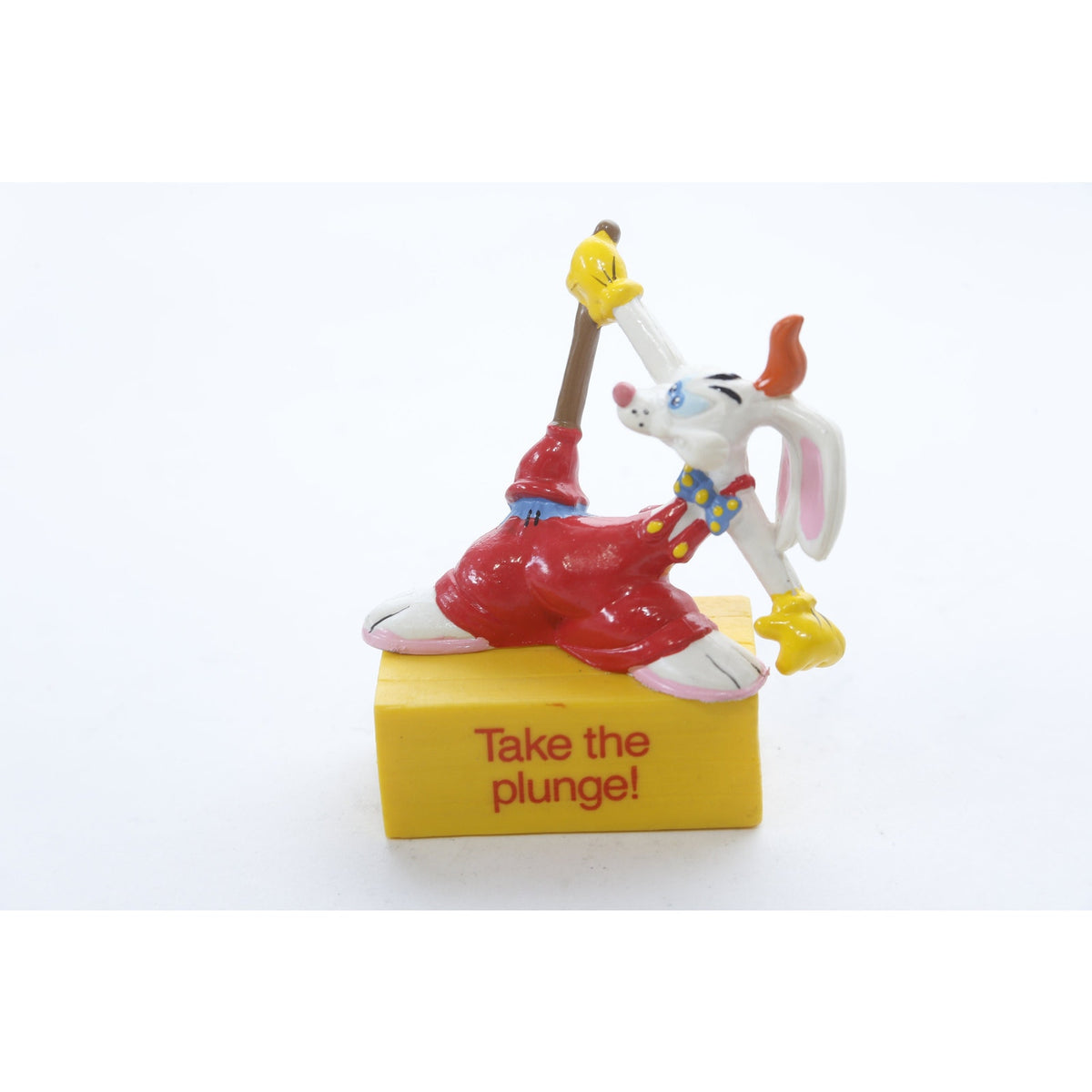 Disney, Roger Rabbit, Take the Plunge, PVC Figure, Toy, Cartoon Character, Funny Animal, Children, Vintage, Collectible, ~ 230204-AHL 1190
