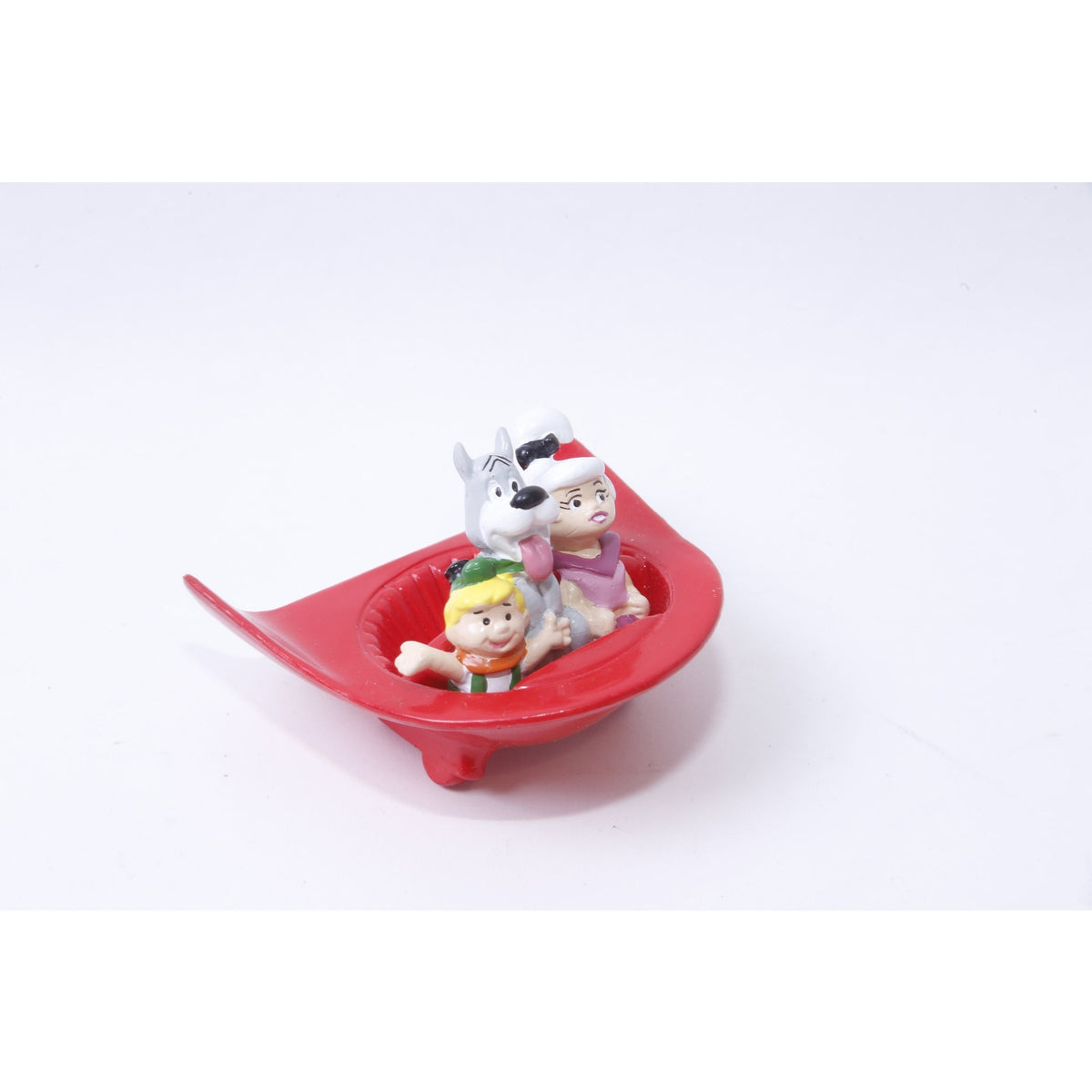 The Jetsons, Elroy Jetson, Astro Dog, Judy Jetson, Red Plane, Cartoon Characters, PVC Figure Toy Vintage ~ 70