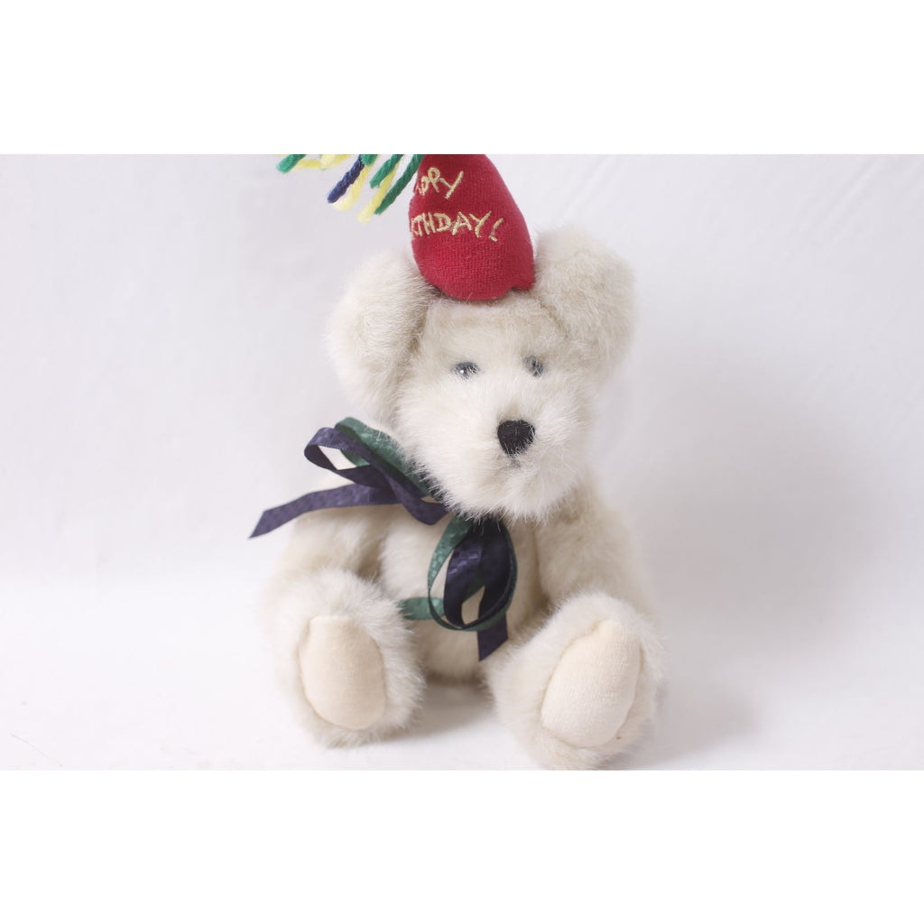 Boyds Bears H B Bearwish White Birthday Bear Plush Gift Idea ~ 260427-WH M-19-04