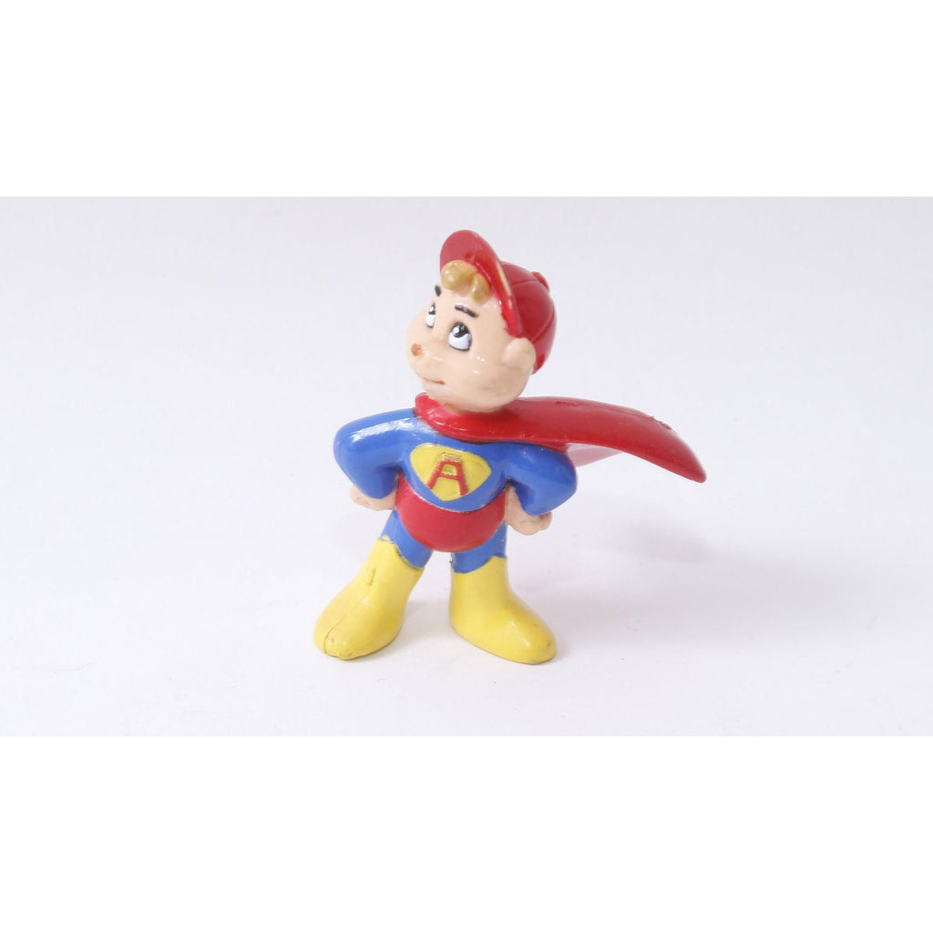 Chipmunks, Alvin, Superman, Superhero, PVC Figure, 2 1/2", Character, Toy, Collectible, Vintage, ~20-01-118