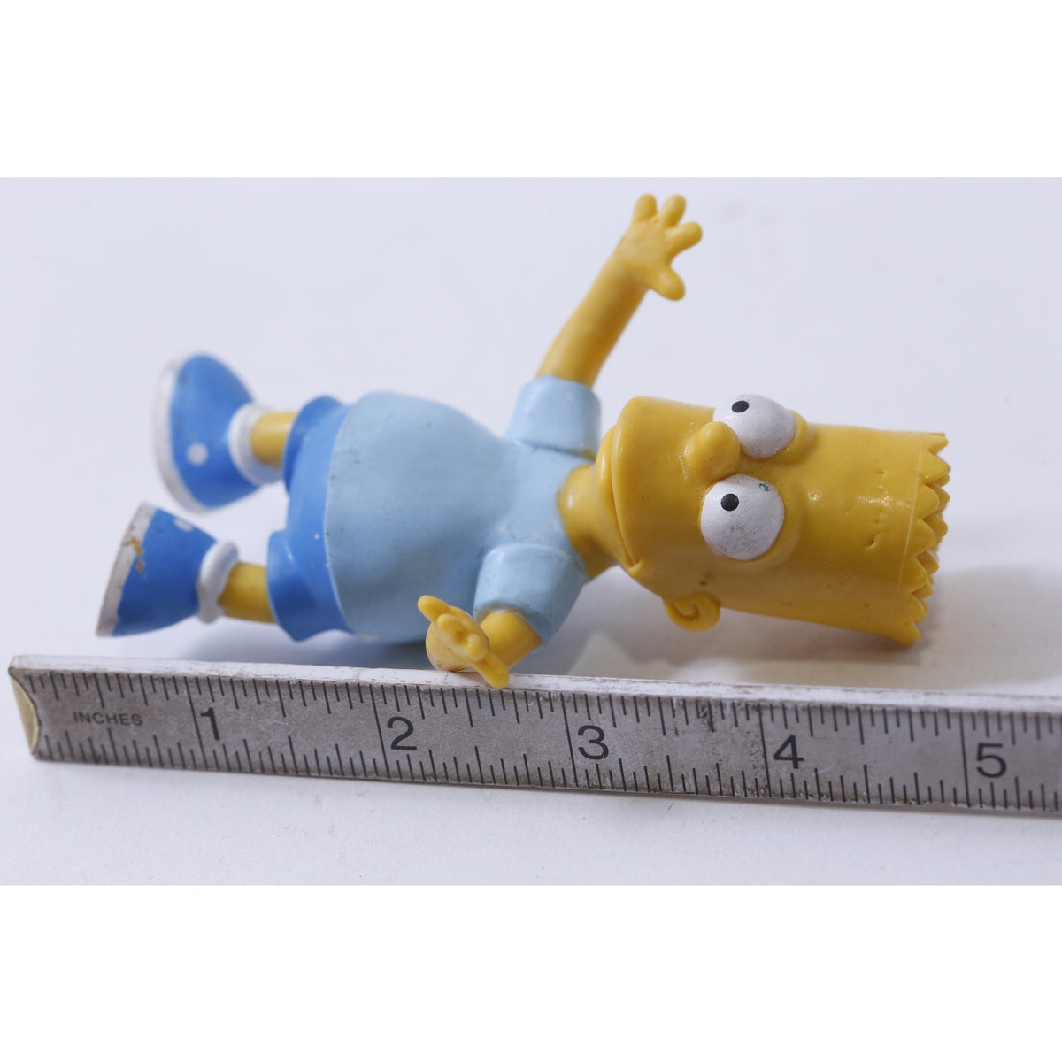 The Simpsons, Bendable, Bart, 1990, PVC Figure, Vintage, Toy, Collectible, , 250303-WH 42