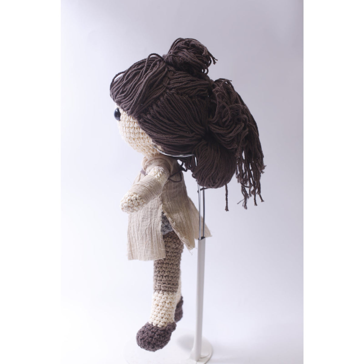 Star Wars, Rey, Soft Doll, Amigurumi, Hand Made, Crochet, Hand Crafted, Decorative, Collectible, ~ 250507-WH 244