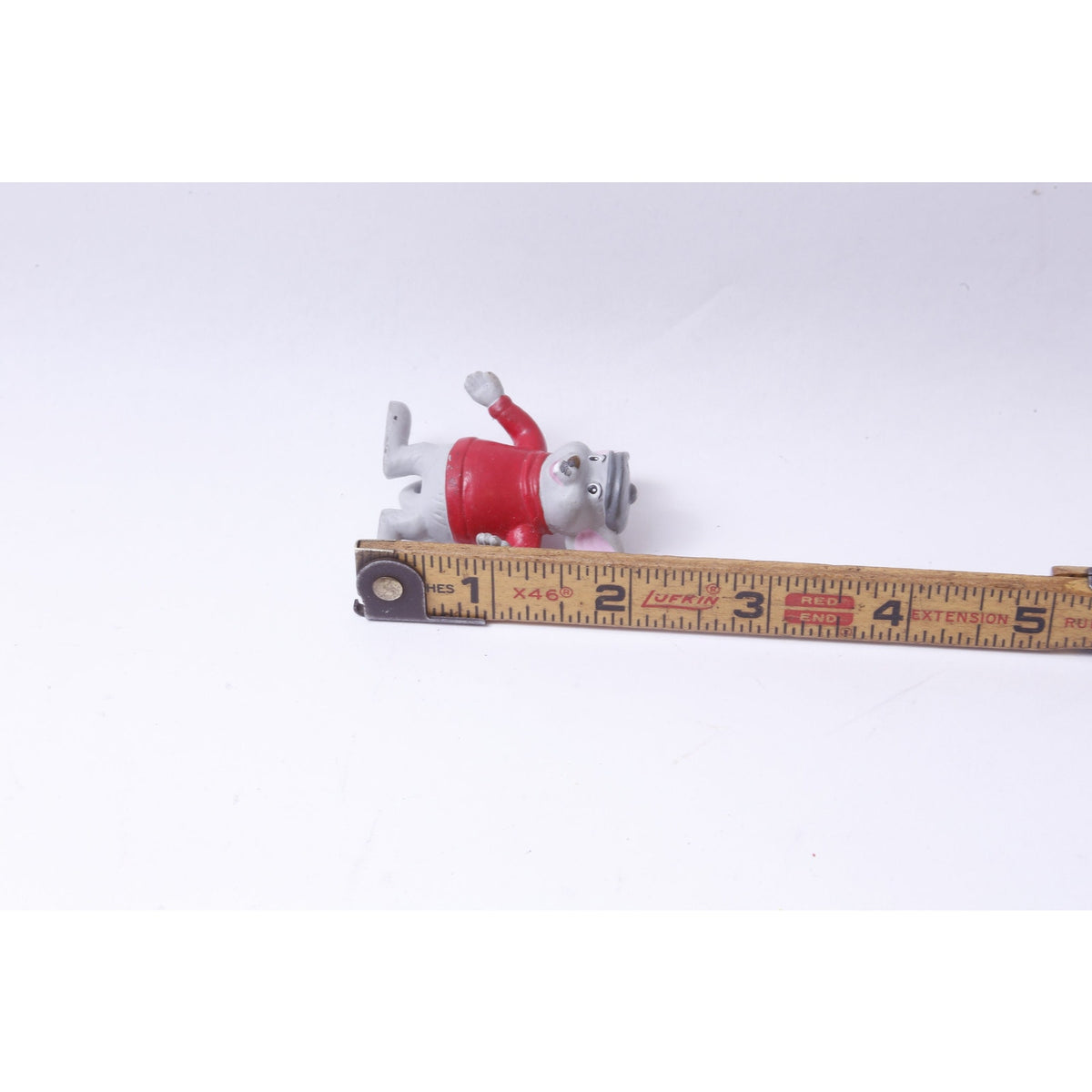 Disney, The Rescuers, Bernard, Applause, 2", PVC Figure, Mouse, Red Sweater, Cartoon Character, Animal, Toy, Vintage, Collectible ~ 20-02-50