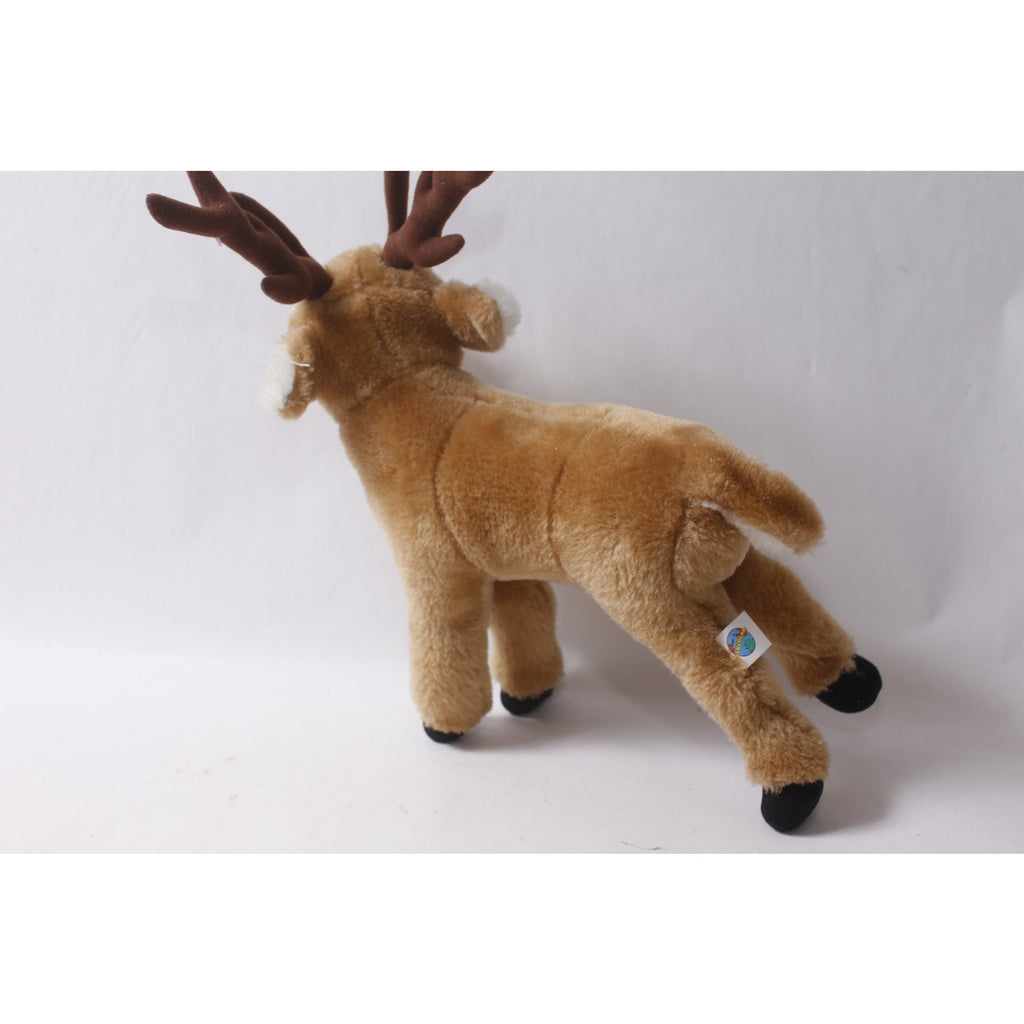 Plushland Reindeer Medium Plush Stuffed Animal Holiday Decor ~ 260914-WH 1358