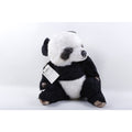 Panda Bear Kamar, Rare, Sample, hand made, Black White, Siberia, Panda, Soft, Plush, Doll, Toy, Stuffed Animal, Vintage, ~ 175