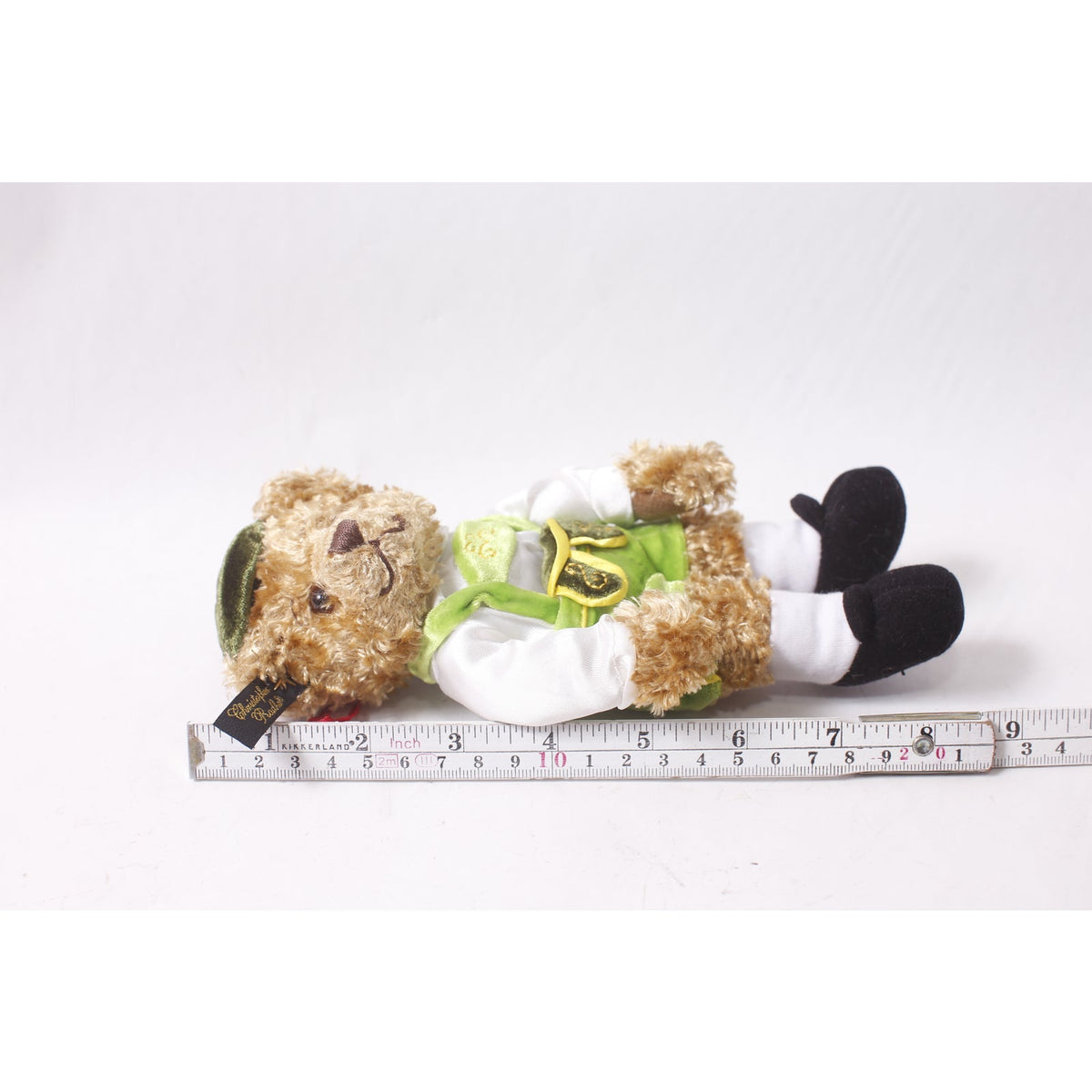 Christopher Radko Teddies Around The World Hans Bavarian Plush Toy Ornament ~ 260415-WH 1075