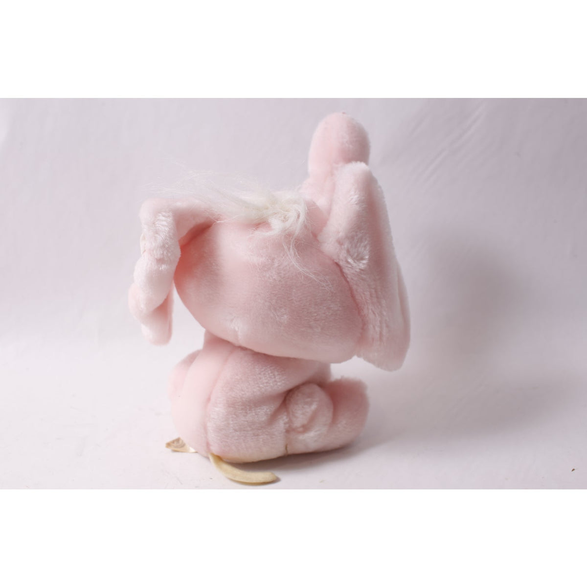 1980s Commonwealth of Pensylvania Pink Elephant Plush Polka Dot Ears ~ 260423-WH 1095