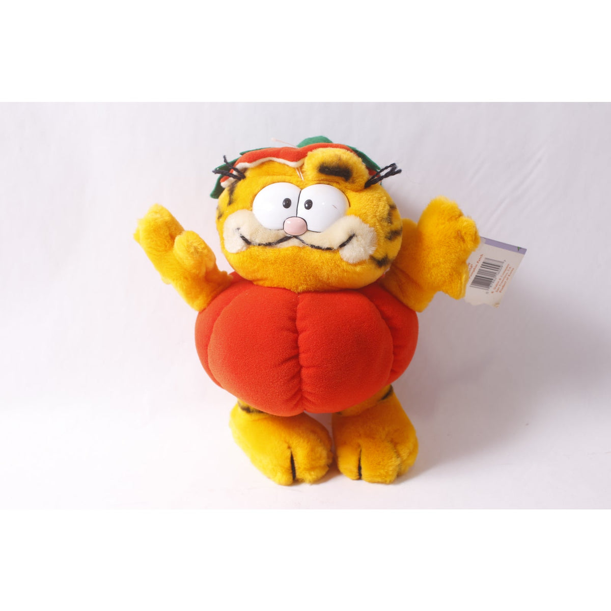 1980s Dakin Garfield Pumpkin Halloween Plush Collectible Holiday Decor ~ 260317-WH 990