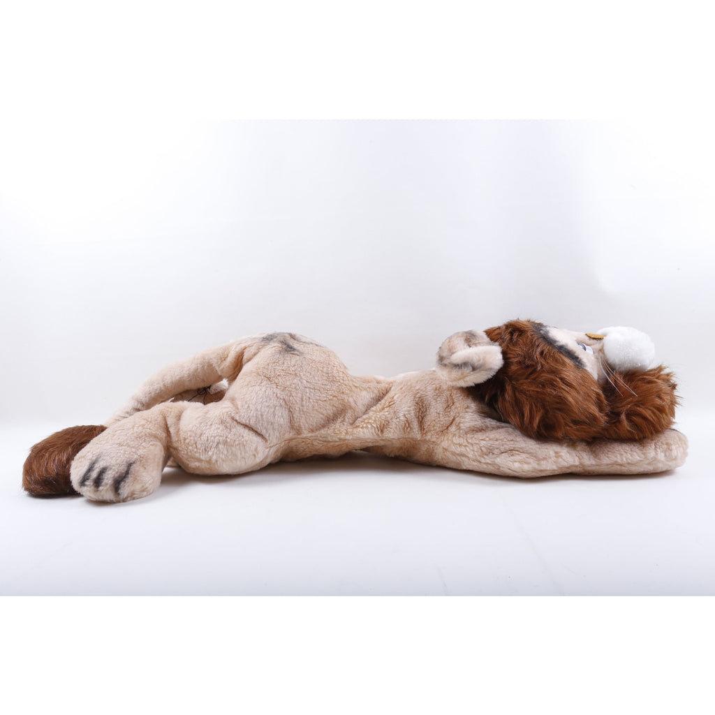 Kamar, Rare, Floppy Lion, Lying, Brown, Soft, Plush, Doll, Toy, Stuffed Animal, Vintage, ~ 20-01-525