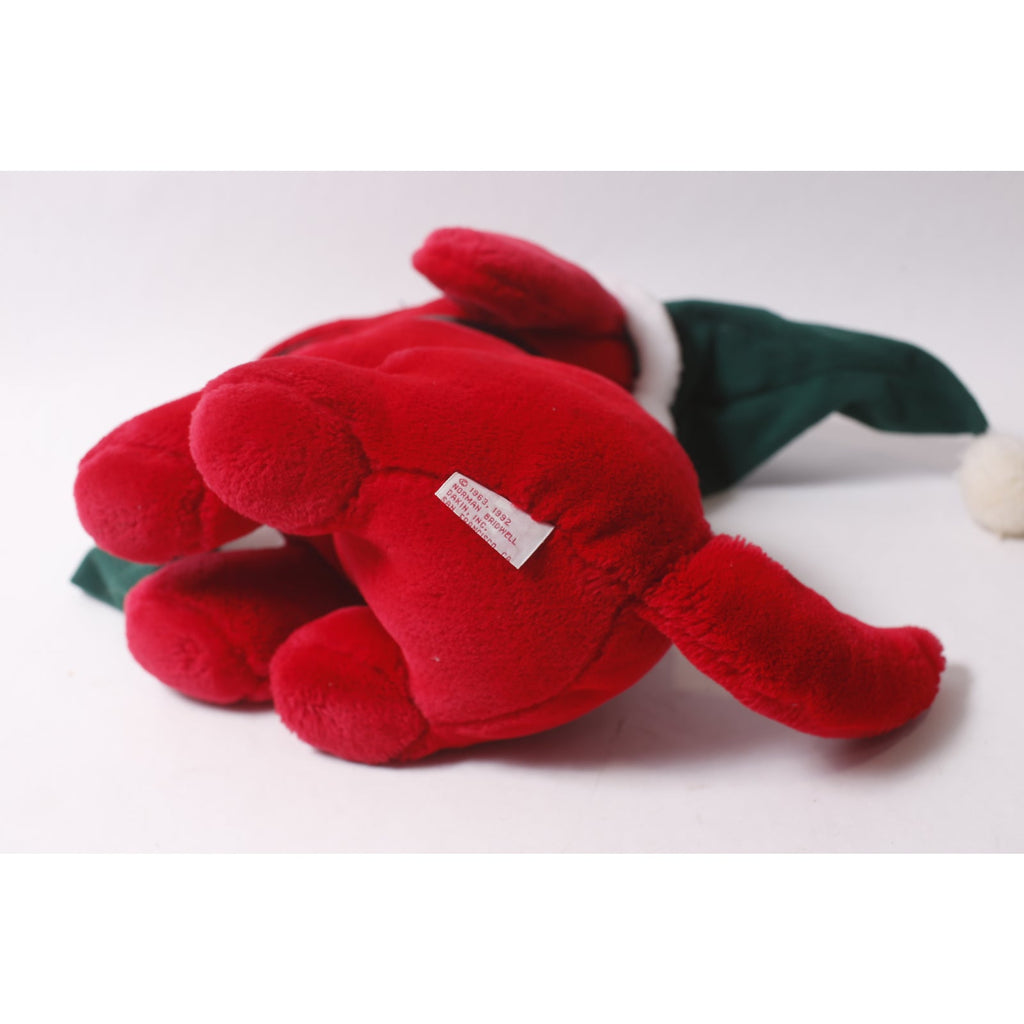Clifford The Big Red Dog Christmas Plush by Dakin 1992 Vintage ~ 260212-WH 966