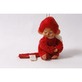 Atlanta Novelty Monchhichi Plush Red Monkey Hugger Vintage ~ 260710-WH 1397