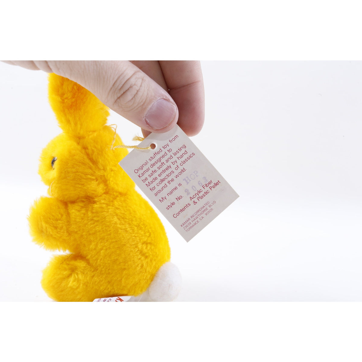 PK Kamar Production Sample OOAK Hop Yellow Rabbit 2063 Vintage Collection ~ 1317