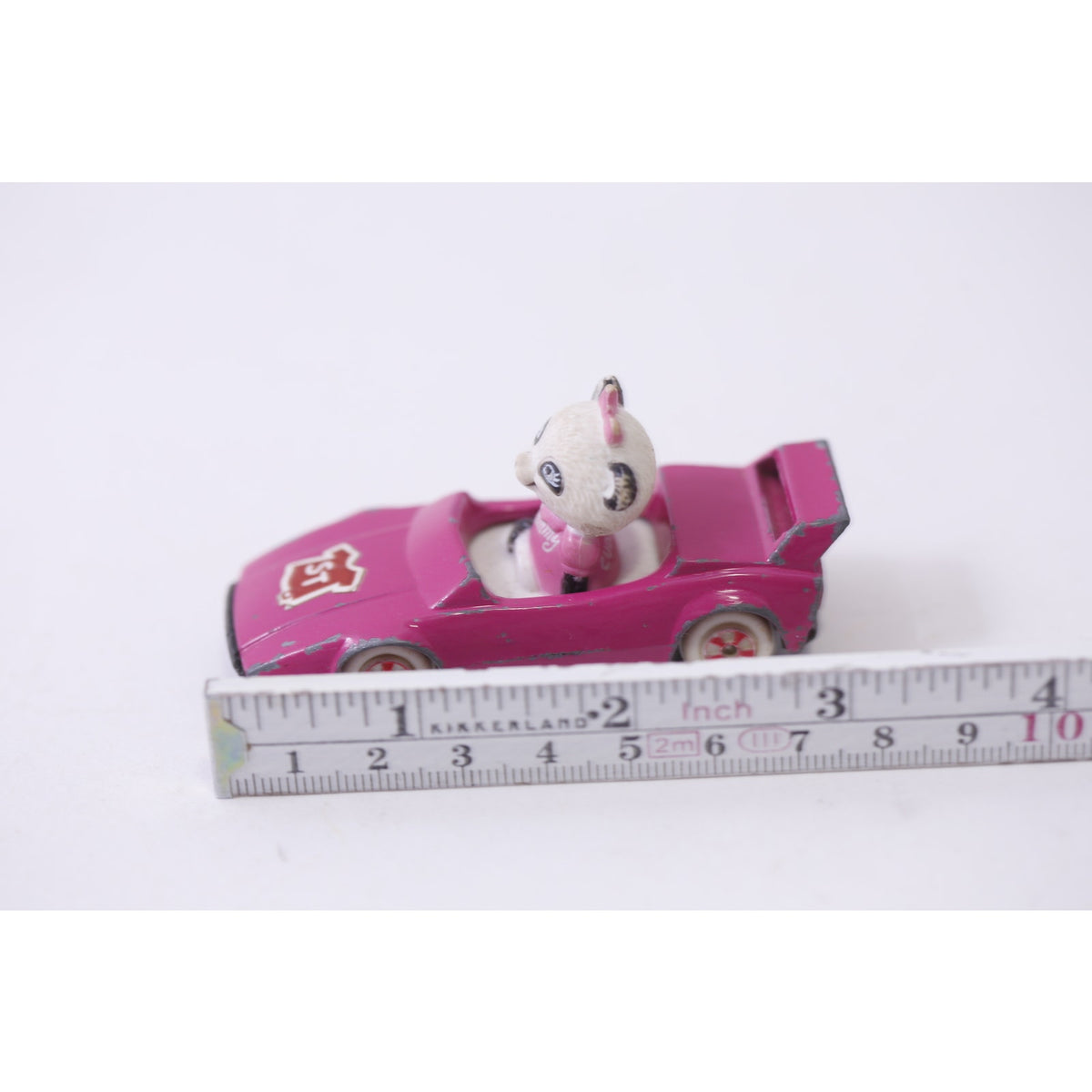 Shirt Tales 1981 Hallmark Ertl Panda Pammy in Car PVC Figure Toy, 251028-WH 289