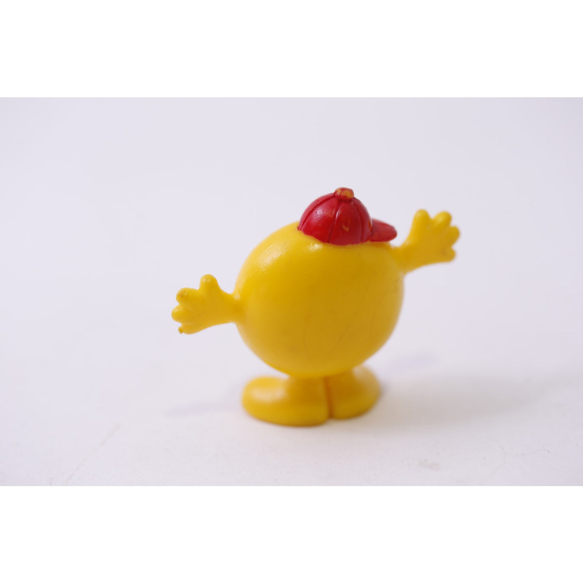 Mr Men and Little Miss, Mr Bounce, PVC Figure, Arby's, Vintage, 2", Small Toy, Collectible, ~ 251107-WH M-03-01