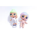 VV LOL Surprise Doll, Set of 2, Glitter Color Change, Silver Dress, Fashion, Glam, Trendy, ~ 231014-DISV 571
