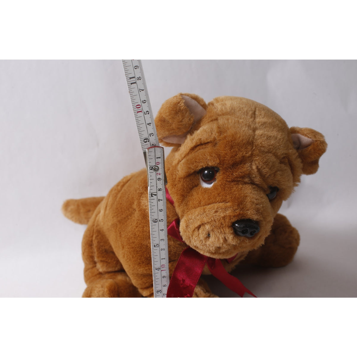 Chinese Shar-Pei Puppy Plush Dog Realistic Stuffed Animal ~ 260914-WH 1358