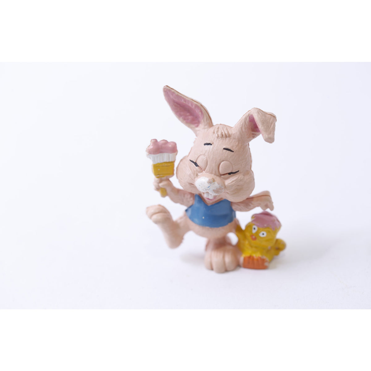 1980s, Wallace Berrie, Easter Buddies, PVC Figure, Bunny and Chick, Vintage, Holiday, Collectible, ~ 250113-WH 63