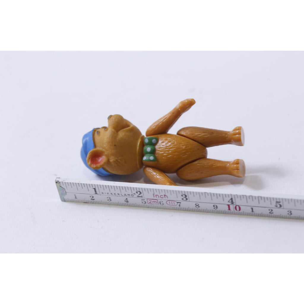 Ted E Bear, Poseable, 1983, Bear Who Slept, Through Christmas, PVC Figure, Vintage, Toy, Collectible, , 250317-WH 146
