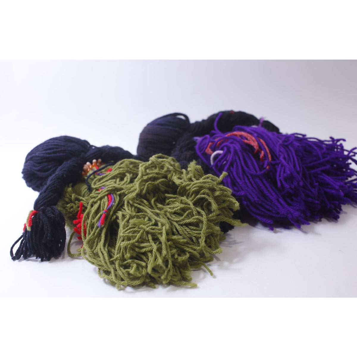 Native American, Yarn Dolls, Hand Made, Art Toy, Displayable, Collectible, Cultural Craft, ~ 250521-WH 535