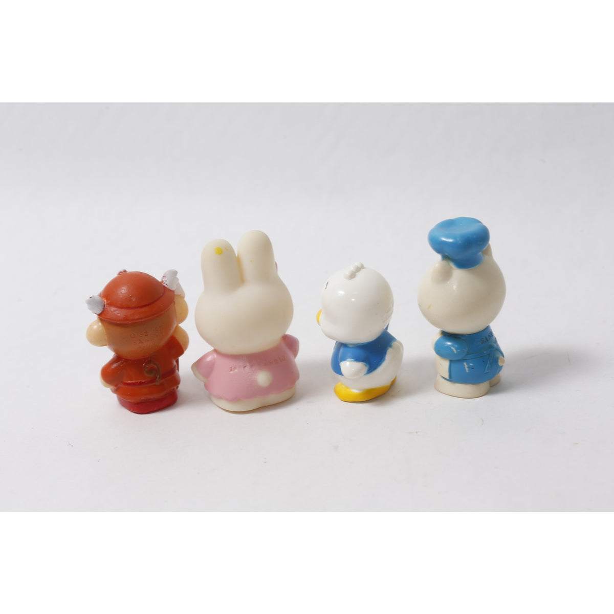 1990s Sanrio Sofubi Lot Monkichi Cathy Pekkle ~ 260828-WH 1348