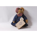 Boyds Bears Eleanor Plush Teddy in Denim Dress w Tag ~ 260427-WH M-15-02