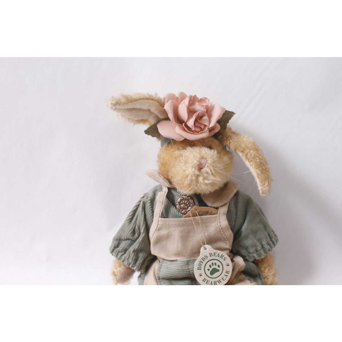 Boyds Bears Emily Babbit the Rabbit Plush Dressed with Tag ~ 260427-WH M-15-02