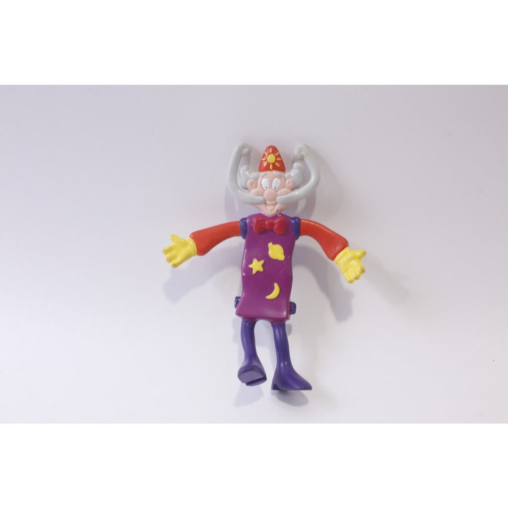 Fruit Roll Up, Rollupo, Bendable, Wizard, 1994, PVC Figure, Vintage, Toy, Collectible, , 250125-WH 90