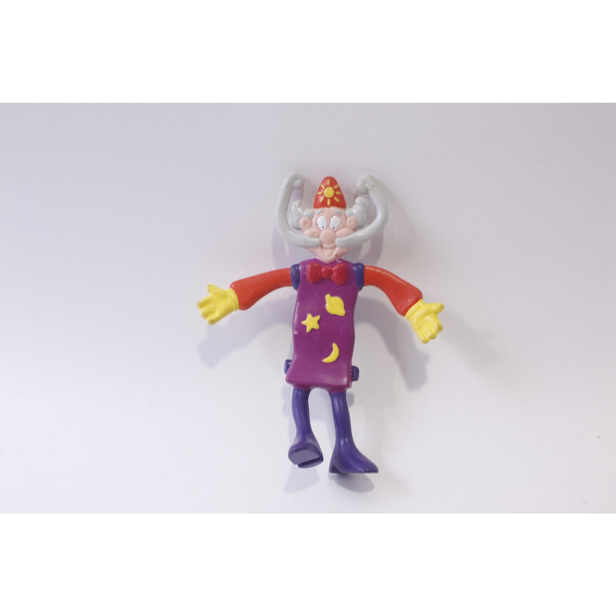 Fruit Roll Up, Rollupo, Bendable, Wizard, 1994, PVC Figure, Vintage, Toy, Collectible, , 250125-WH 90