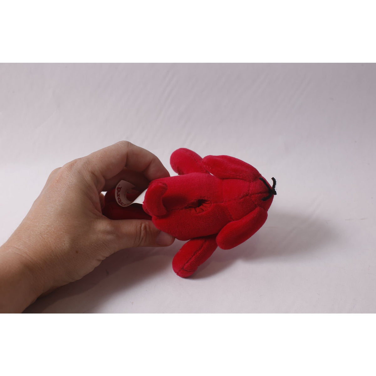 Scholastic Side Kicks Finger Puppet Clifford The Big Red Dog Small Plush Collectible ~ 260325-WH 1038