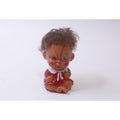Moody Cutie, Rubber Baby Doll, Pouting Face Expression, 1960s, Vintage, Collectible, ~ 241226-WH M-21-02
